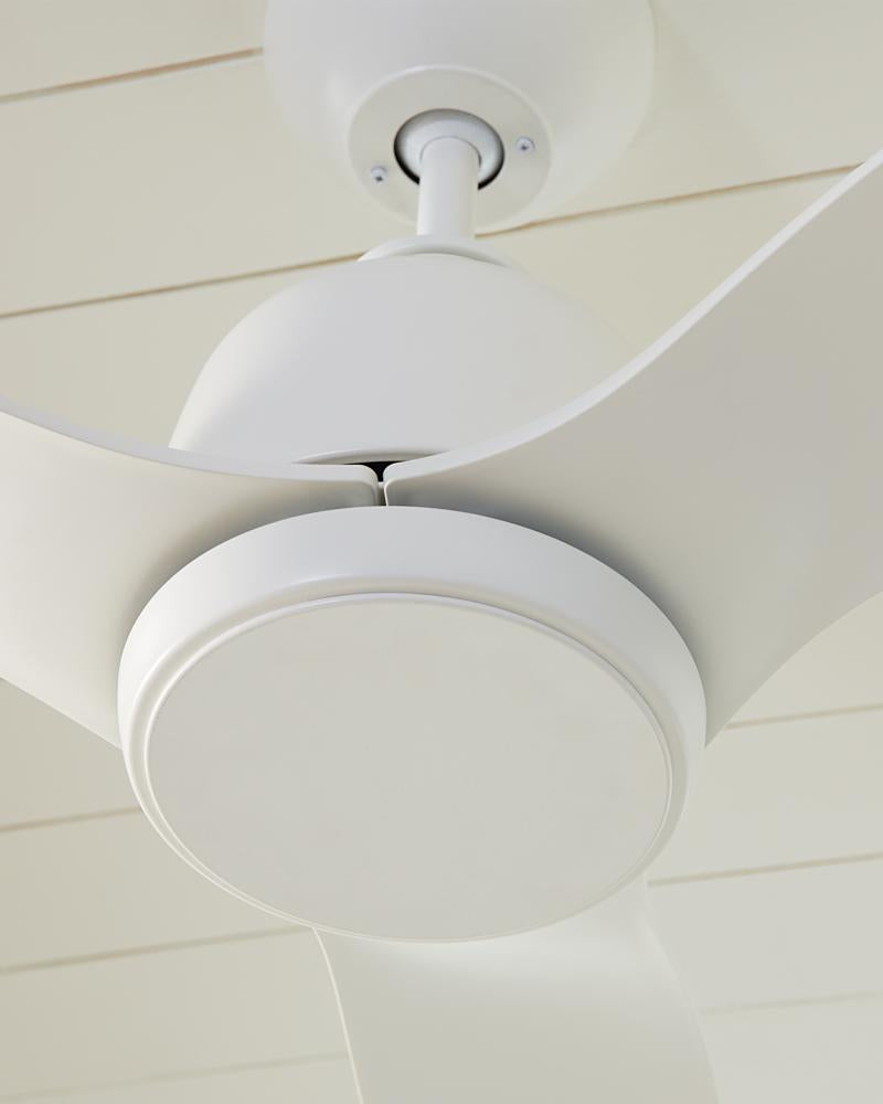 Visual Comfort Avila Coastal 54" Outdoor Ceiling Fan with LED Light Kit