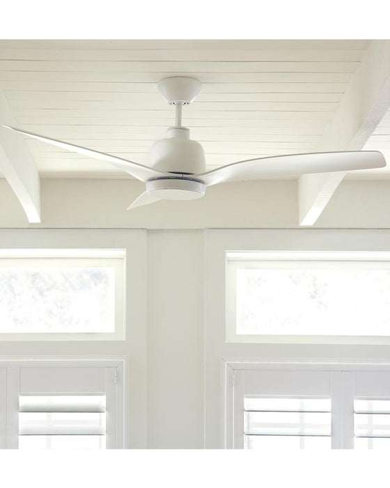 Visual Comfort Avila Coastal 54" Outdoor Ceiling Fan with LED Light Kit
