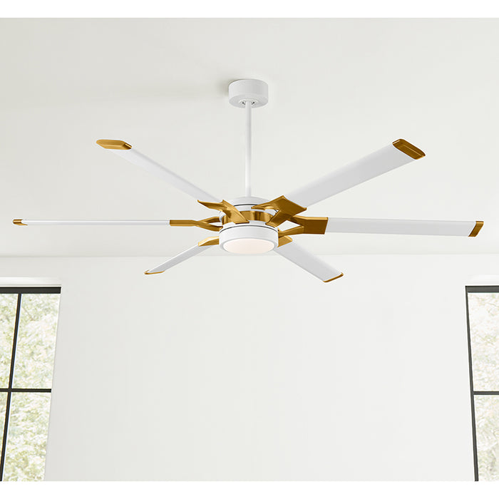 Visual Comfort Loft 62" Ceiling Fan with LED Light Kit
