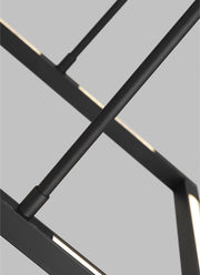 Visual Comfort 700LSSTG50 Stagger Halo 50" LED Linear Suspension