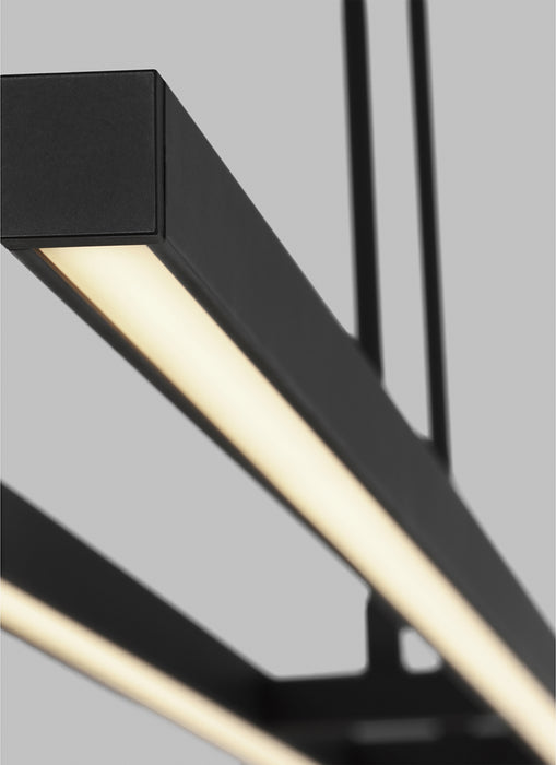 Visual Comfort 700LSSTG260 Stagger 2 2-lt 60" LED Linear Suspension