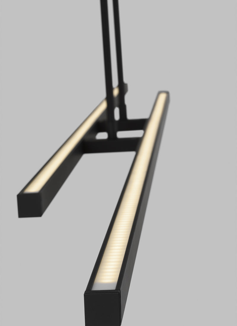 Visual Comfort 700LSSTG260 Stagger 2 2-lt 60" LED Linear Suspension