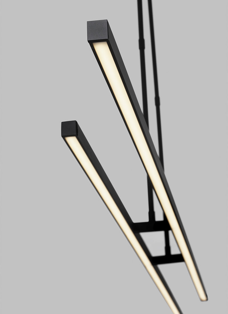 Tech 700LSSTG284 Stagger 2 2-lt 24" LED Linear Suspension