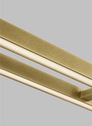 Tech 700LSSTG284 Stagger 2 2-lt 24" LED Linear Suspension