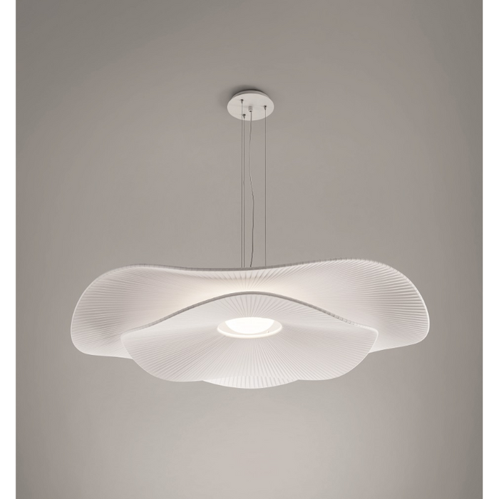 Bover Mediterrania S/105 1-lt 41" LED Pendant, 0-10V Dimmable