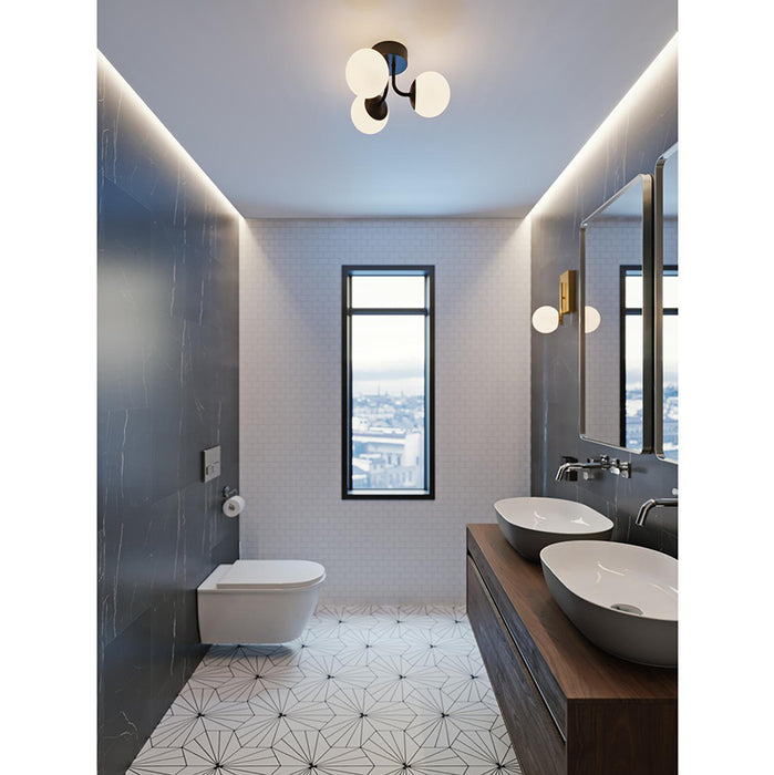 AFX METC15L30D1 METC Series Metropolitan 3-lt 16" LED Semi-Flush Mount