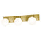 AFX METV3008L30D1 METV Series Metropolitan 3-lt 30" LED Vanity