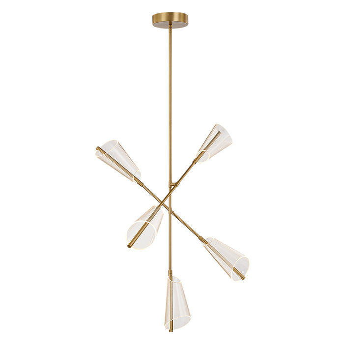 Kuzco CH62737 Mulberry 5-lt 37" LED Chandelier