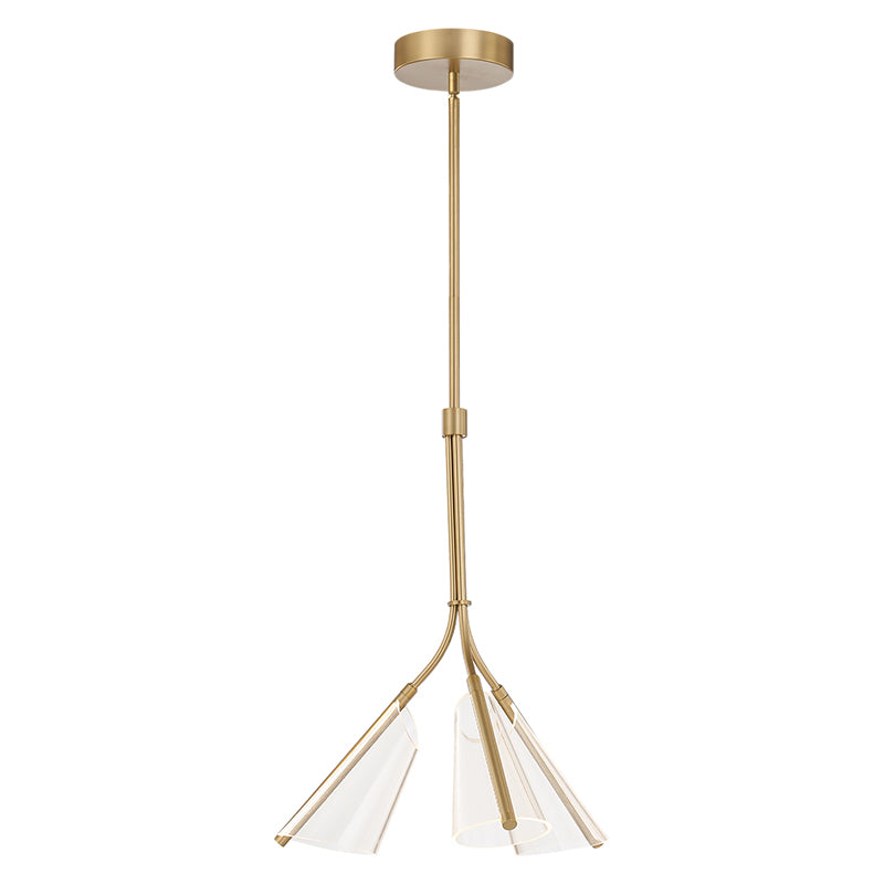 Kuzco PD62622 Mulberry 3-lt 22" LED Pendant