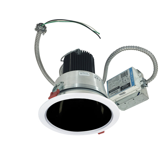 Nora NCR2-6109 6" LED Sapphire II Retrofit Open Reflector, 15W, White Flange, 120V Input, Triac/ELV/0-10V Dimming