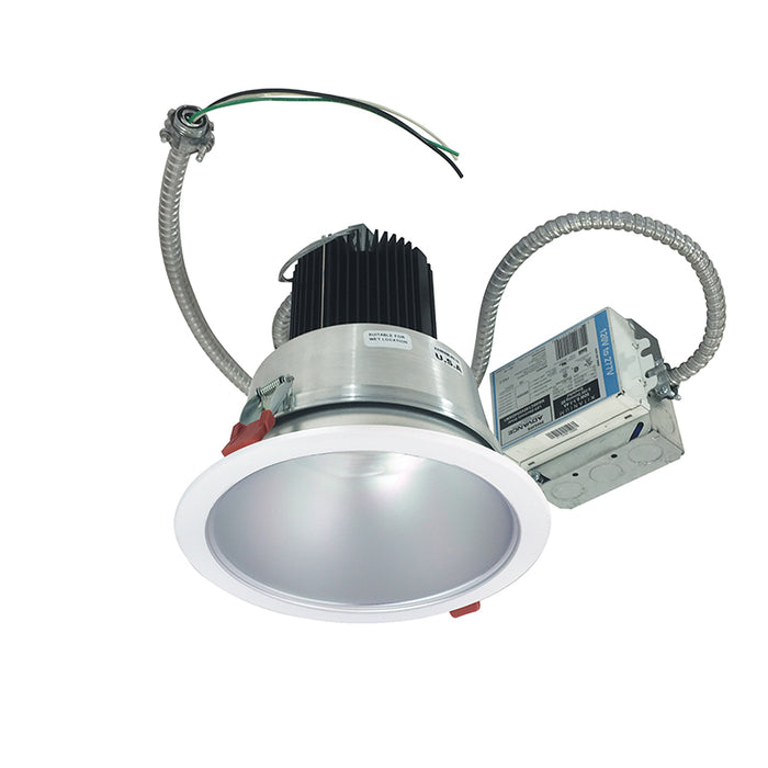 Nora NCR2-6125 6" LED Sapphire II Retrofit Open Reflector, 30W, White Flange, 120V Input, Triac/ELV/0-10V Dimming