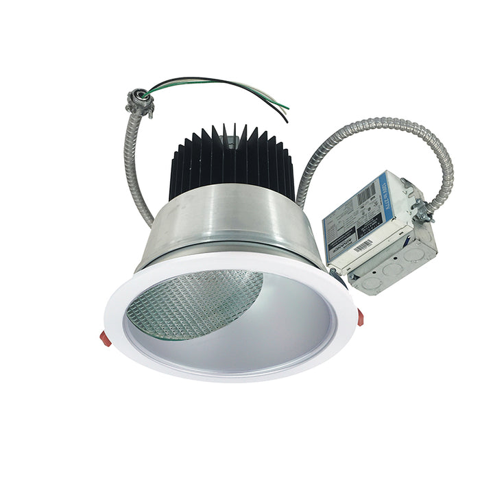 Nora NCR2-8609 8" LED Sapphire II Retrofit Wall Wash Reflector, 15W, White Flanged, 120V Input; Triac/ELV dimming