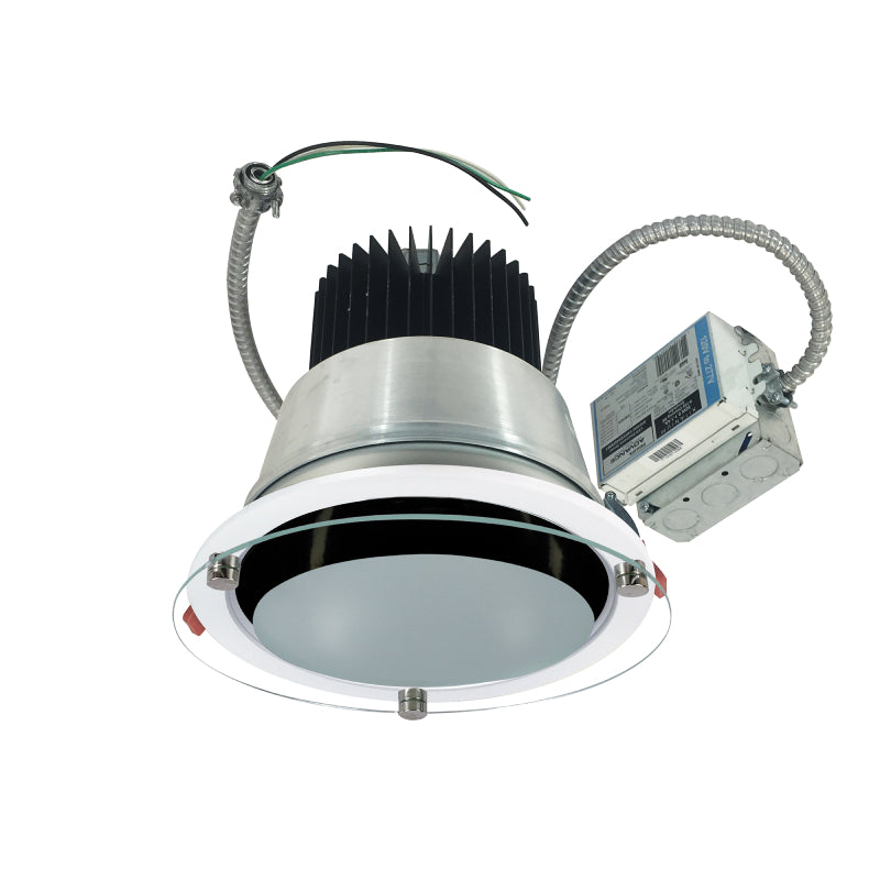 Nora NCR2-8825 8" LED Sapphire II Retrofit Open Reflector for Decorative Glass, 2500 lm