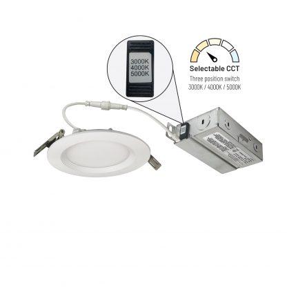 Nora NEFLINTW-R4233 4" E-Series FLIN Round LED Downlight (27K/30K/35K)