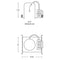 Nora NHCB-615 6" Cobalt Dedicated High Lumen New Construction Housing, 1500lm