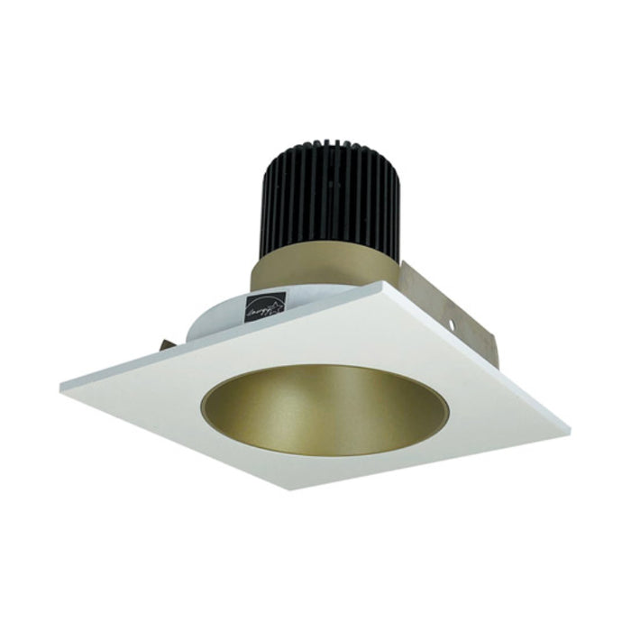 Nora NIO-4SNDC/10 4" Iolite Square Reflector with Round Aperture Trim - 1000 Lumens