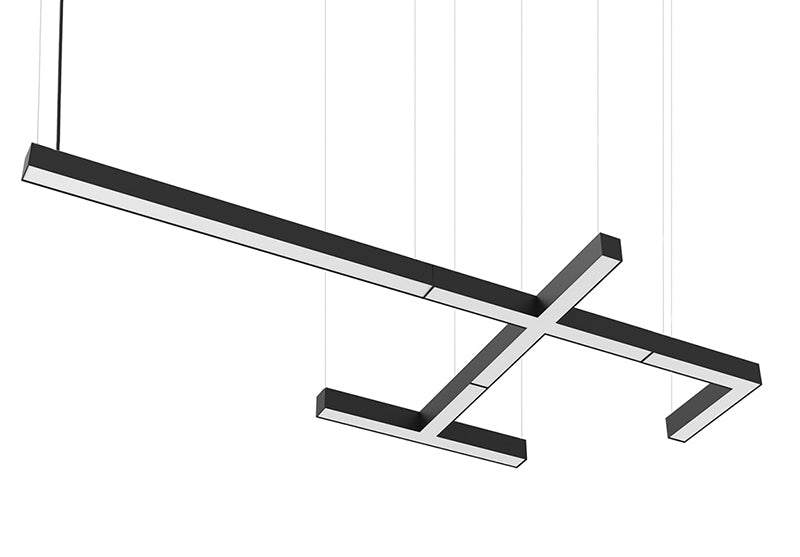 Nora NLUD-L334 "L" Shaped L-Line LED Indirect/Direct Linear, Selectable CCT