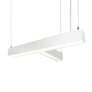 Nora NLUD-T334 "T" Shaped L-Line LED Indirect/Direct Linear, Selectable CCT