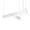 Nora NLUD-T334 "T" Shaped L-Line LED Indirect/Direct Linear, Selectable CCT