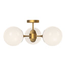 Alora Mood SF505326 Nouveau 3-lt 26" Semi Flush Mount