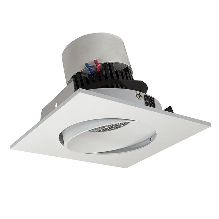 Nora NPR-4SCCDX 4" Pearl LED Square Adjustable Cone Retrofit, Comfort Dim