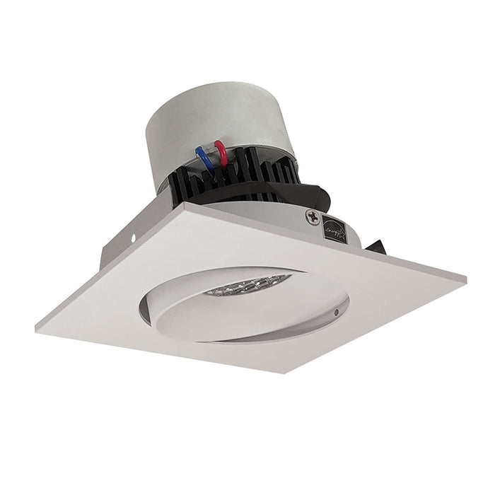 Nora NPR-4SCCDX 4" Pearl LED Square Adjustable Cone Retrofit, Comfort Dim