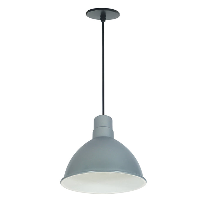 Nora NRLM-10C30 10" LED RLM Shade with 96" Pendant Cord, 3000 Lumens