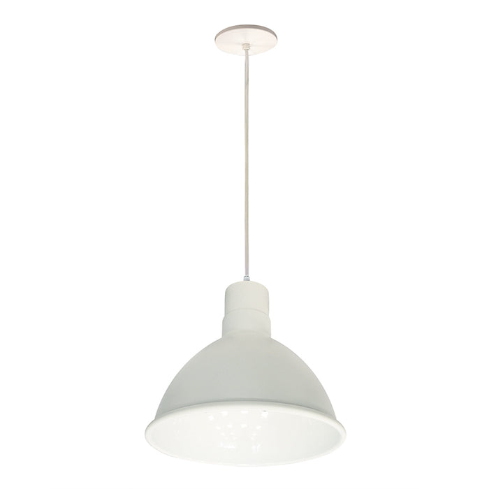 Nora NRLM-10C20 10" LED RLM Shade with 96" Pendant Cord, 2000 Lumens