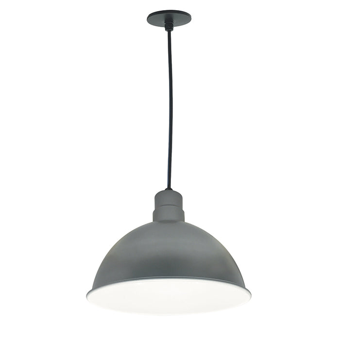 Nora NRLM-16C38 16" LED RLM Shade with 96" Pendant Cord, 3800 Lumens