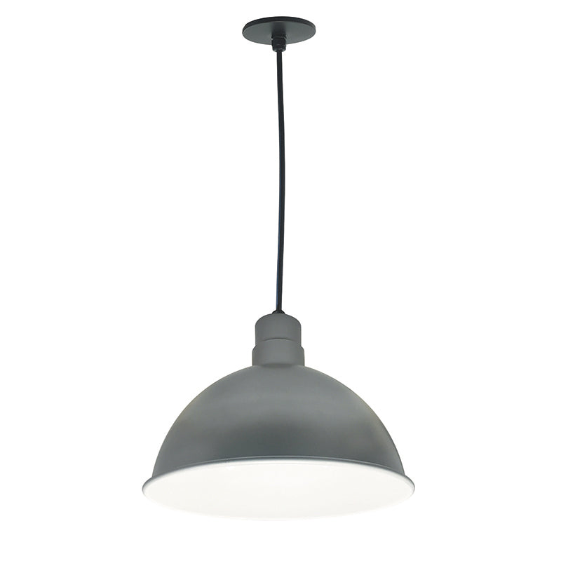 Nora NRLM-16C25 16" LED RLM Shade with 96" Pendant Cord, 2500 Lumens