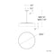 dweLED PD-13726 Manhattan 26" LED Pendant
