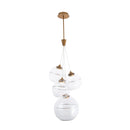 dweLED PD-20004 Bistro 4-lt 19" LED Pendant