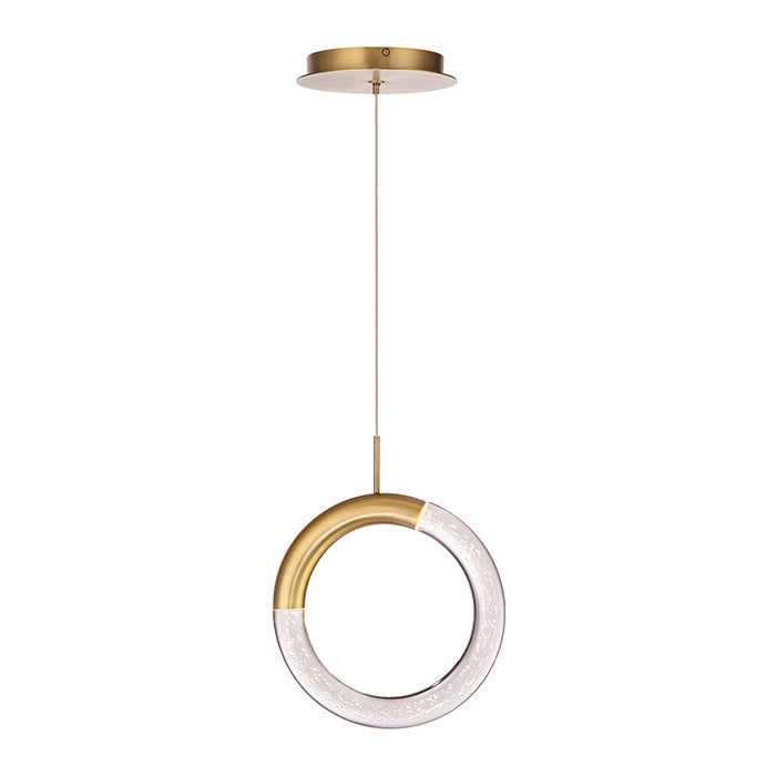 dweLED PD-27308 Ringlet 1-lt 8" Mini LED Pendant