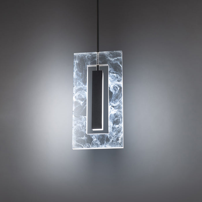Modern Forms PD-28216 Cambia 1-lt 8" LED Mini Pendant