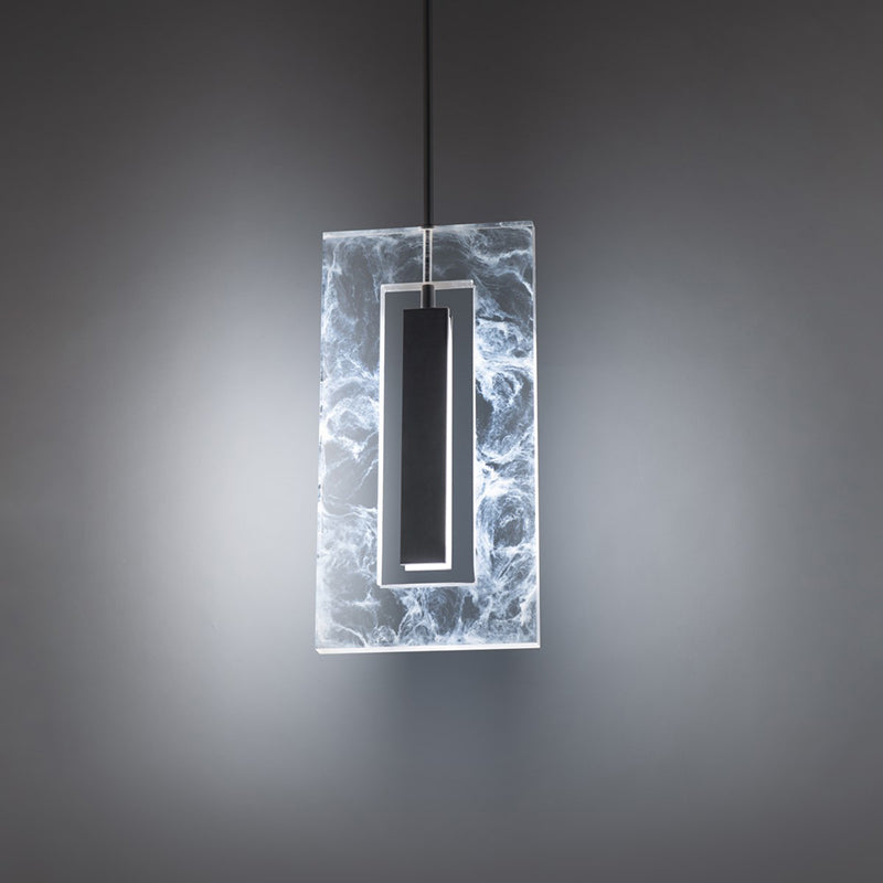 Modern Forms PD-28216 Cambia 1-lt 8" LED Mini Pendant