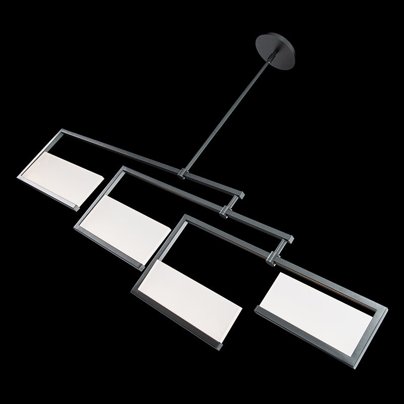 dweLED PD-29256 Quartet 4-lt 56" LED Chandelier