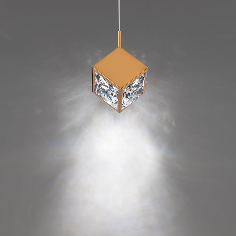 dweLED PD-29308 Ice Cube 1-lt 7" LED Pendant