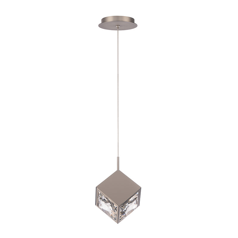 dweLED PD-29308 Ice Cube 1-lt 7" LED Pendant