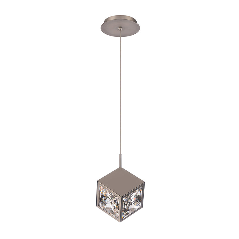 dweLED PD-29308 Ice Cube 1-lt 7" LED Pendant