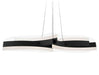 Modern Forms PD-31058 Arcs 58" LED Pendant - Black