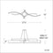 Modern Forms PD-31058 Arcs 58" LED Pendant
