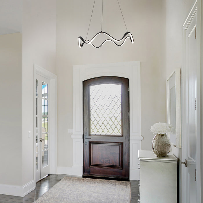 dweLED PD-33230 Morae 1-lt 30" LED Pendant