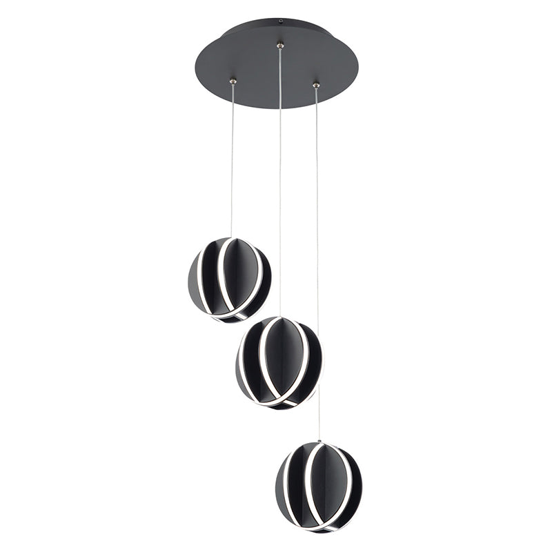 Modern Forms PD-36203R Carillion 3-lt 12" LED Pendant