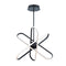 dweLED PD-37224 Valerius 3-lt 24" LED Chandelier