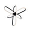dweLED PD-37224 Valerius 3-lt 24" LED Chandelier