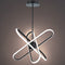 dweLED PD-37224 Valerius 3-lt 24" LED Chandelier
