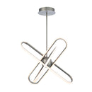dweLED PD-37224 Valerius 3-lt 24" LED Chandelier