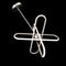 dweLED PD-37224 Valerius 3-lt 24" LED Chandelier