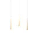 Modern Forms PD-41803L Cascade Flat 3-lt 40" LED Linear Pendant