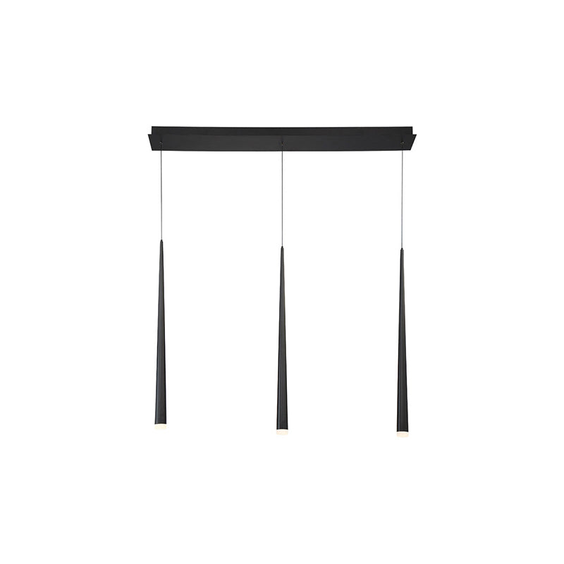 Modern Forms PD-41803L Cascade Flat 3-lt 40" LED Linear Pendant